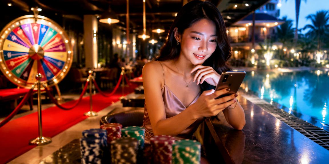 Meja rolet bergaya Malaysia di kasino online 3690 dari bandar Ipoh