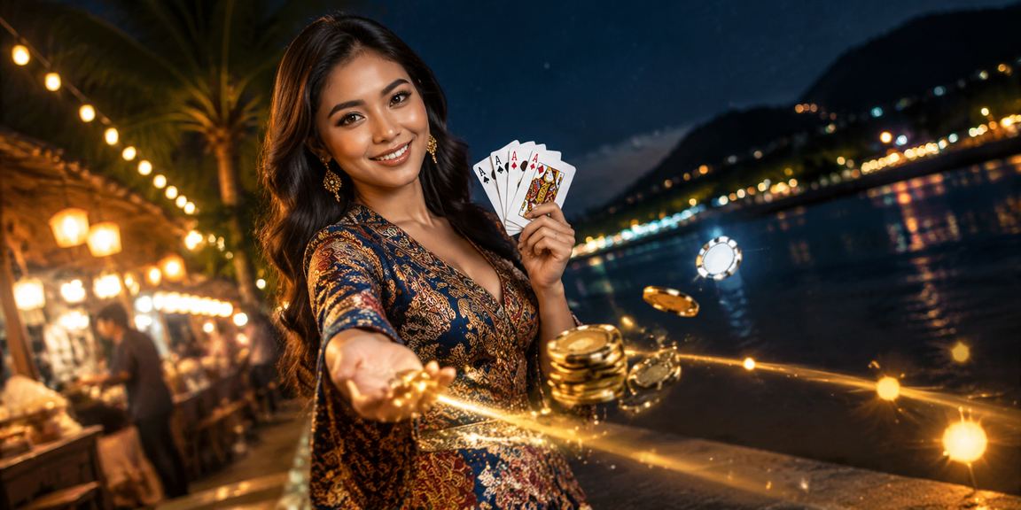 Permainan Teen Patti bertemakan batik Langkawi untuk pemain kasino Malaysia